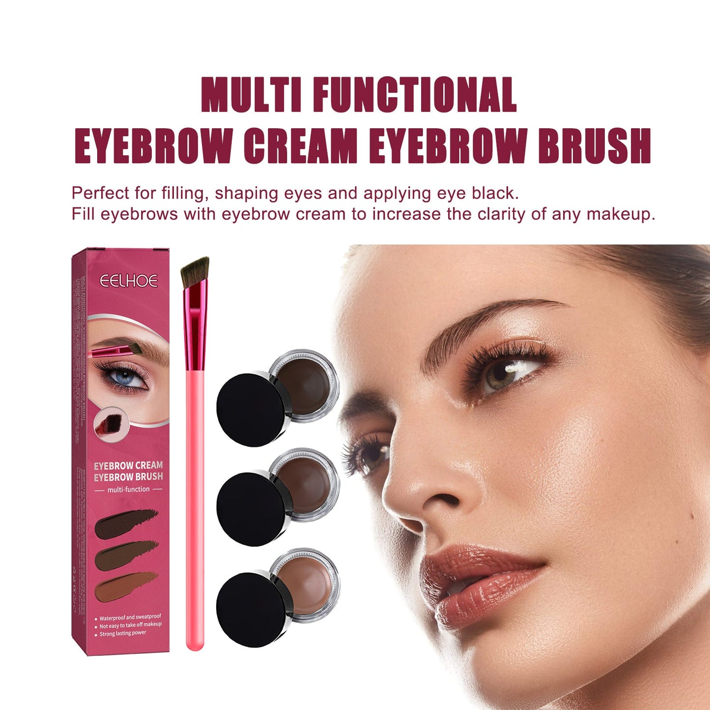 🎉HOT SALE - 50% OFF🎉Newest Magic Eyebrow Brush Set