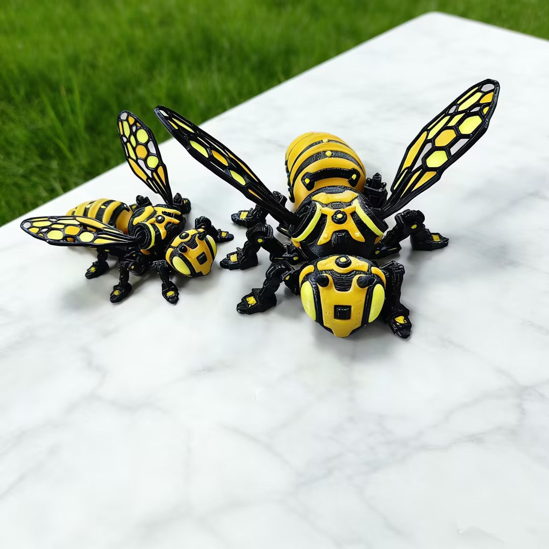 🐝 Mechanical Bee Figurine