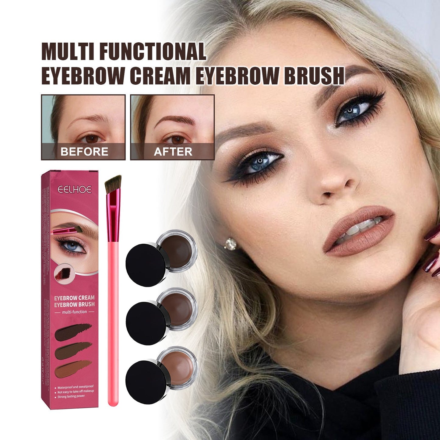 🎉HOT SALE - 50% OFF🎉Newest Magic Eyebrow Brush Set