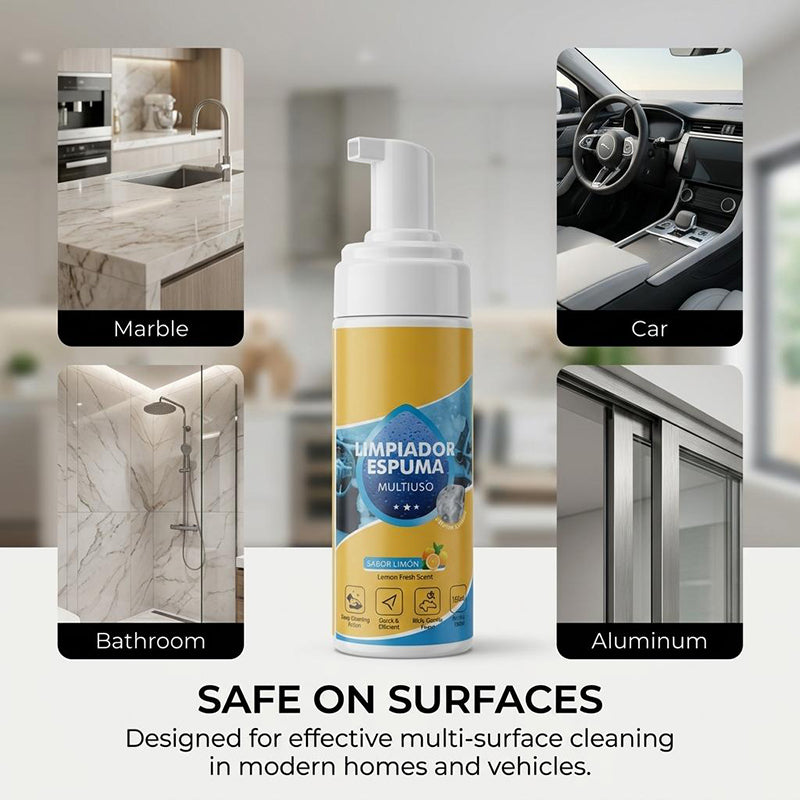 🏆LAST DAY SALE 49% OFF🔥4-in-1 Multi-Enzyme Foam Cleaner – Deep Clean Car, Kitchen, Bathroom & Sofa