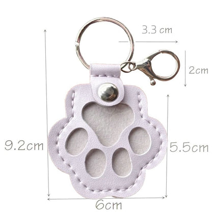 (10pcs)BUY 5 GET 5 FREE💖Leather Pet Memorial Keychain  🐾 Keep Their Memory Close, Always