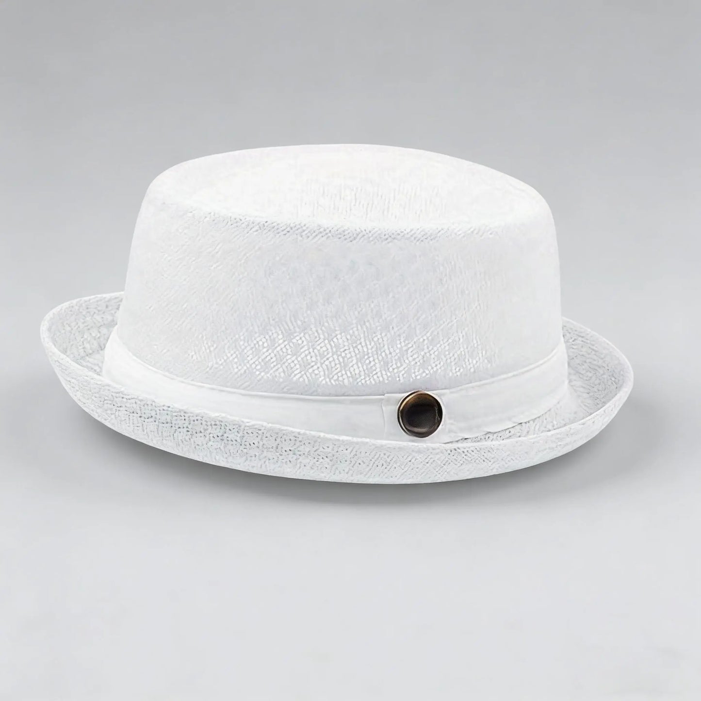 Summer Breathable Mesh Pork Pie Hat