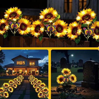🌻 Realistic & Weatherproof | 2026 Hot Sale Solar Sunflower