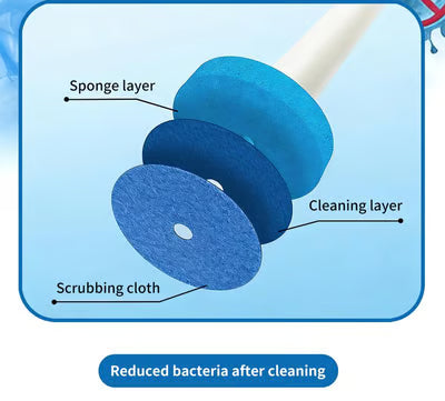 🚽💦Hands-Free Cleaning Gadget🧽Disposable toilet cleaning tool