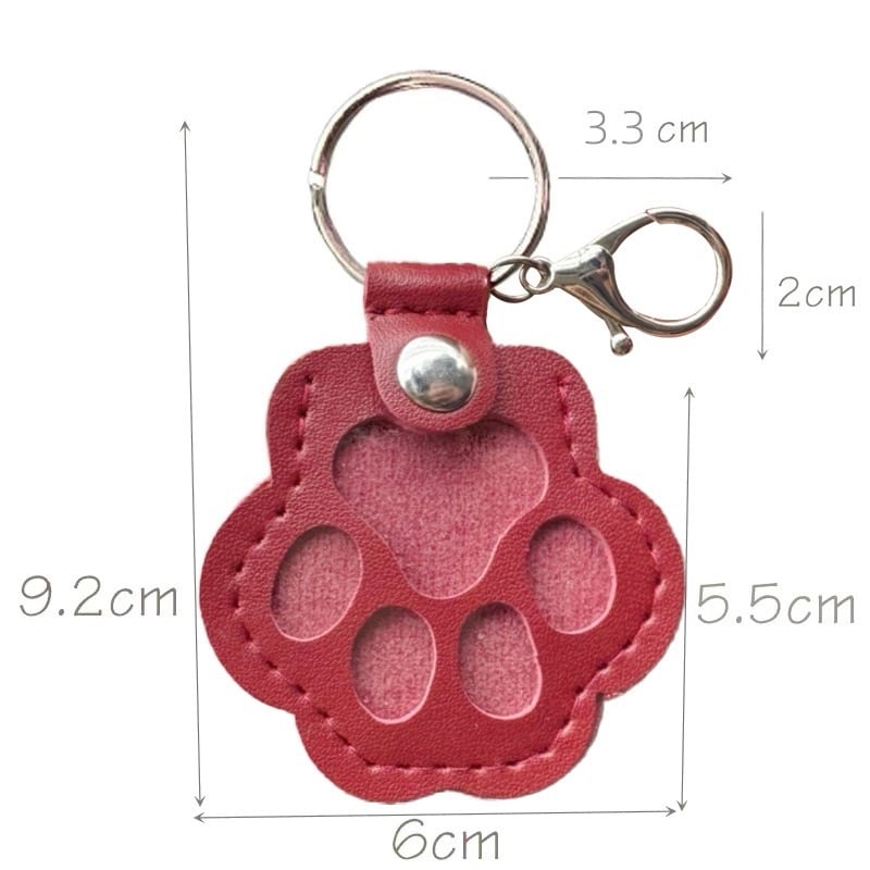 (10pcs)BUY 5 GET 5 FREE💖Leather Pet Memorial Keychain  🐾 Keep Their Memory Close, Always