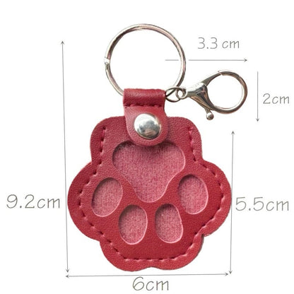 (10pcs)BUY 5 GET 5 FREE💖Leather Pet Memorial Keychain  🐾 Keep Their Memory Close, Always