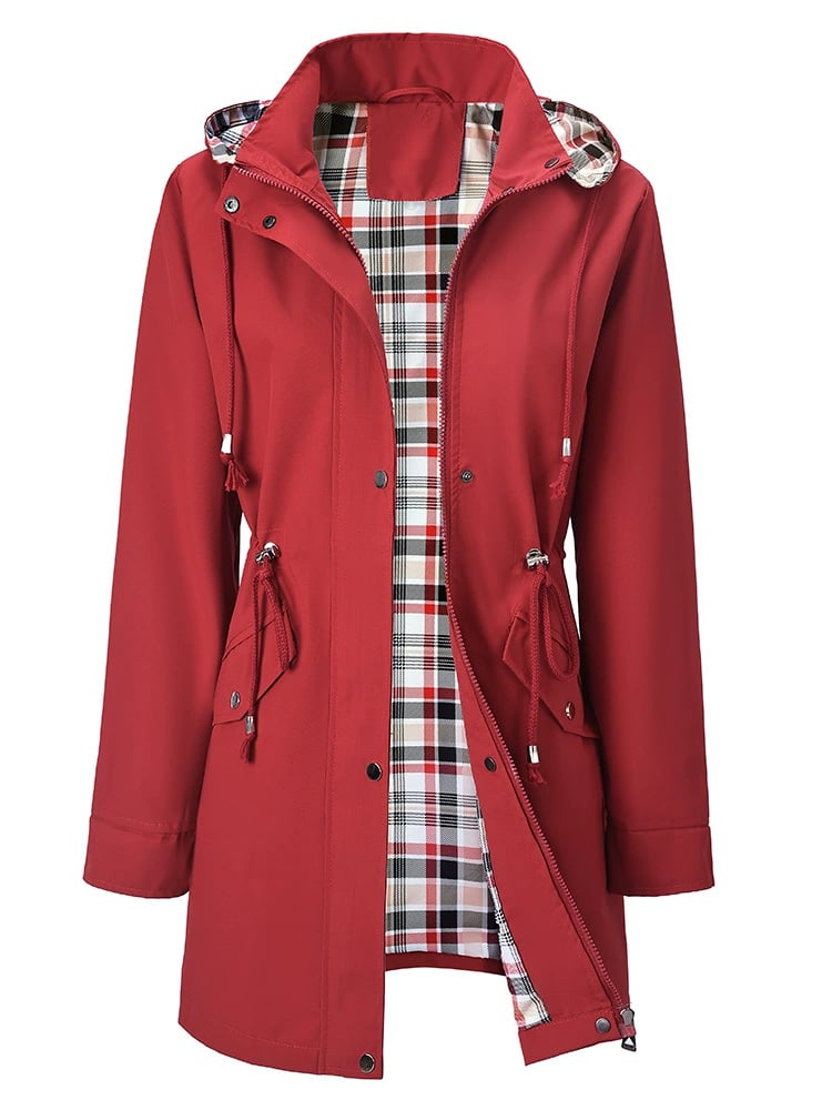 🔥This Week's Special Price:£21.99!!🧥💦Womens Chic. Lightweight. Waterproof Jacket🍃-Unleash Style and Durability in Any Storm!