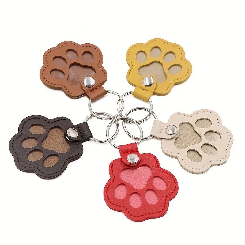 (10pcs)BUY 5 GET 5 FREE💖Leather Pet Memorial Keychain  🐾 Keep Their Memory Close, Always