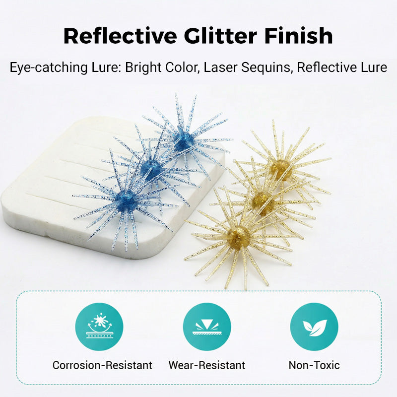 Bionic Sea Urchin Soft Fishing Lure（2pcs）