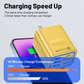 Portable Multi Port Charging Station 50W, 6-Port USB C & USB A