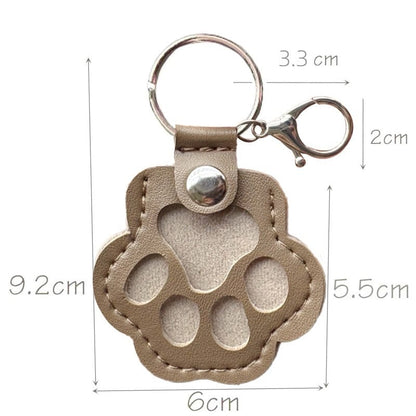 (10pcs)BUY 5 GET 5 FREE💖Leather Pet Memorial Keychain  🐾 Keep Their Memory Close, Always