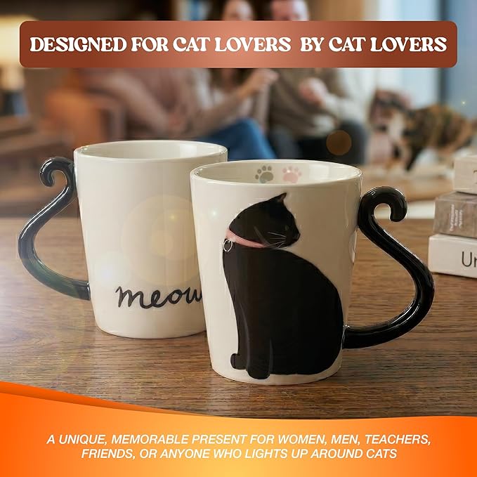 🔥HOT SALE & 50% OFF🔥Black Cat Coffee Mug