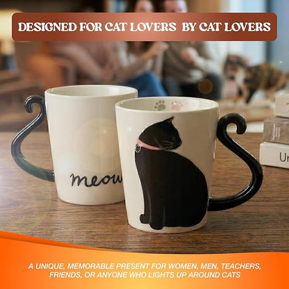 🔥HOT SALE & 50% OFF🔥Black Cat Coffee Mug