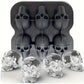 3D Skull Silicone Ice Cube Mold (6-Cavity/BPA-Free)
