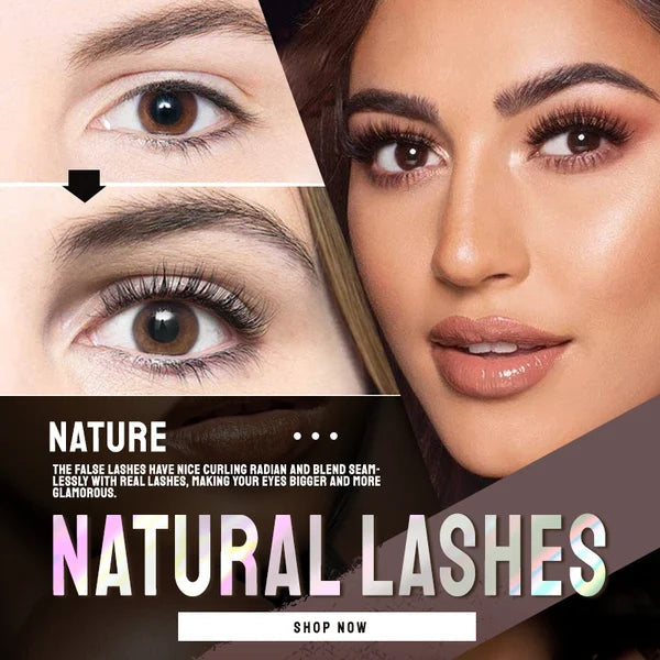 🔥WATERPROOF ！SELF-ADHESIVE EYELASHES