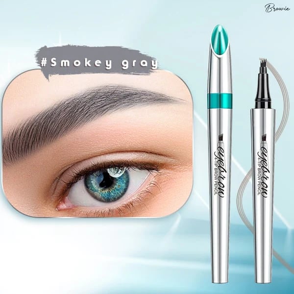 🎉 Oferta increíble 80% DE DESCUENTO🔥¡Compra 1 y llévate 1 gratis!💎¡Resistente al agua y 4 puntas para cejas naturales!