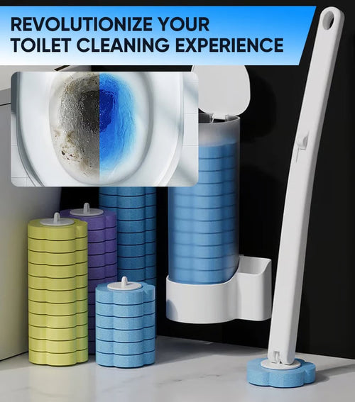 🚽💦Hands-Free Cleaning Gadget🧽Disposable toilet cleaning tool