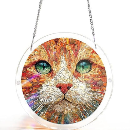 🔥LAST DAY 49% OFF ☀️🛍️Acrylic Jigsaw Puzzle Suncatcher 80 Pieces