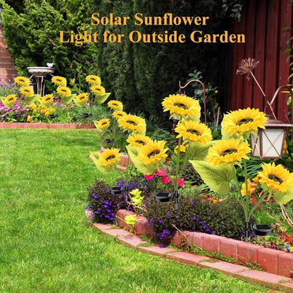 🌻 Realistic & Weatherproof | 2026 Hot Sale Solar Sunflower