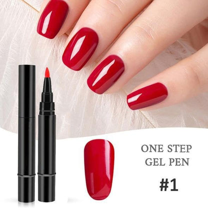 💅 Limited Time Buy 1 Get 1 Free - £9.99! ✨One Step Nail Gel Pen🎨Free handheld mini UV nail lamp💡