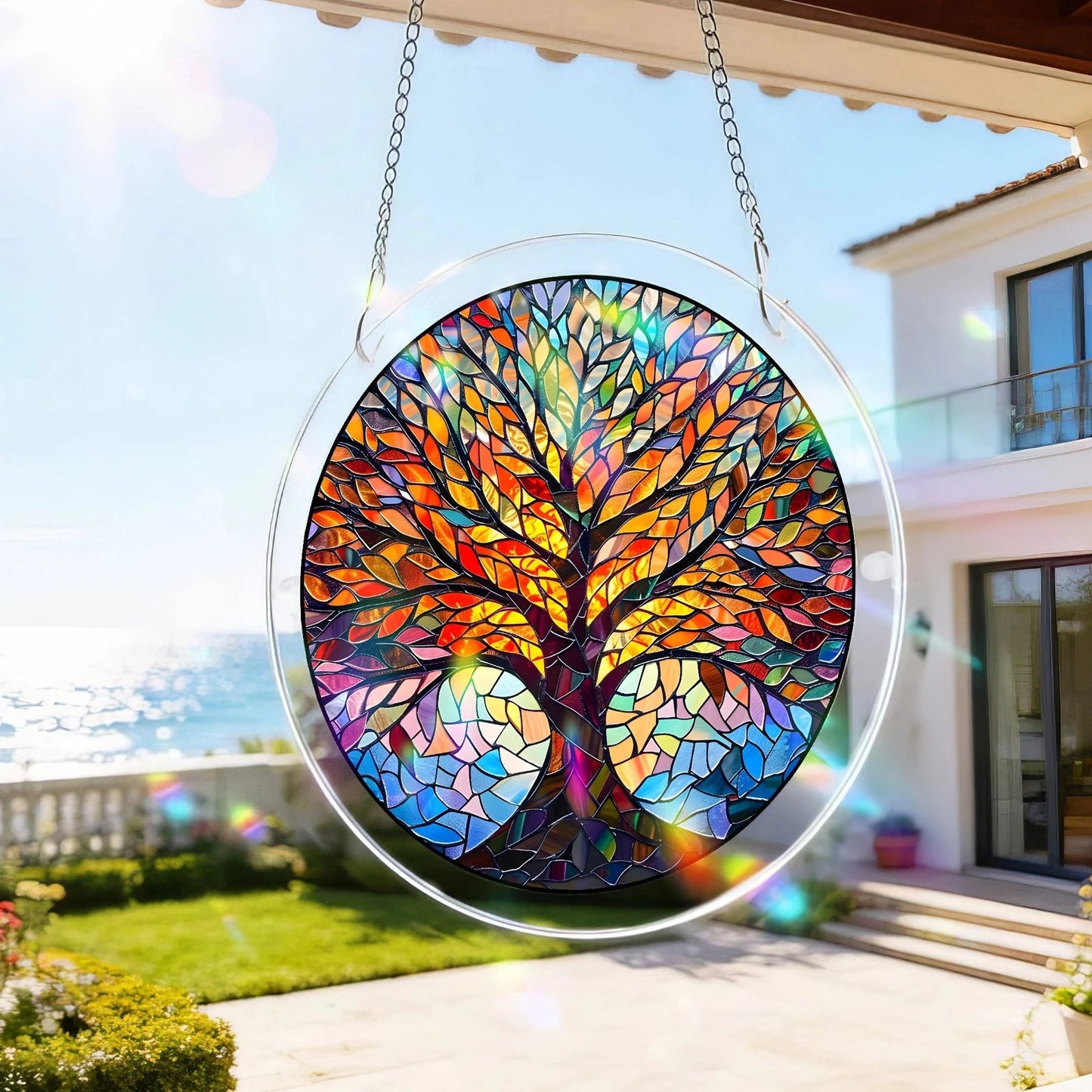 🔥LAST DAY 49% OFF ☀️🛍️Acrylic Jigsaw Puzzle Suncatcher 80 Pieces