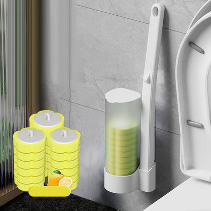 🚽💦Hands-Free Cleaning Gadget🧽Disposable toilet cleaning tool