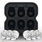 3D Skull Silicone Ice Cube Mold (6-Cavity/BPA-Free)