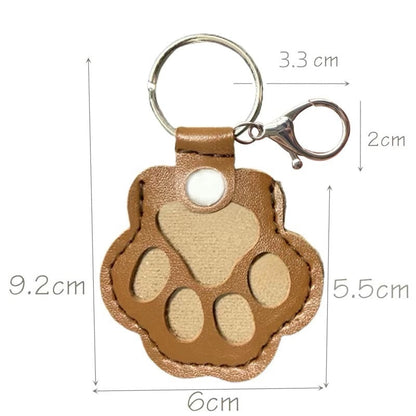 (10pcs)BUY 5 GET 5 FREE💖Leather Pet Memorial Keychain  🐾 Keep Their Memory Close, Always