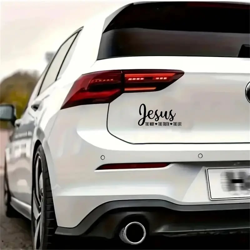 🔥Hot Sale 🌟 Creative Letter Pattern Car Sticker