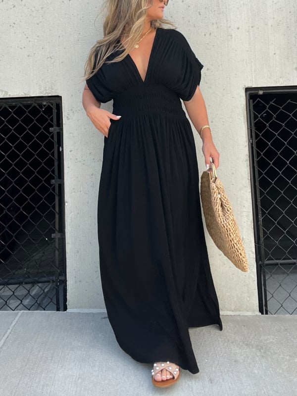 Hot Sale 50% OFF💗New fashion Slit effortless long dress