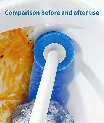 🚽💦Hands-Free Cleaning Gadget🧽Disposable toilet cleaning tool