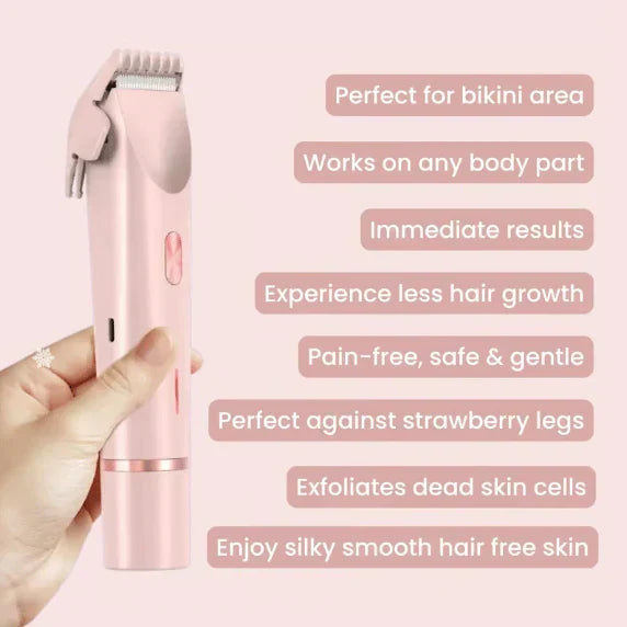 ✨This Summer Special Price ￡13.99!!🏖️2-In-1 Women's Electric Cordless Shaver