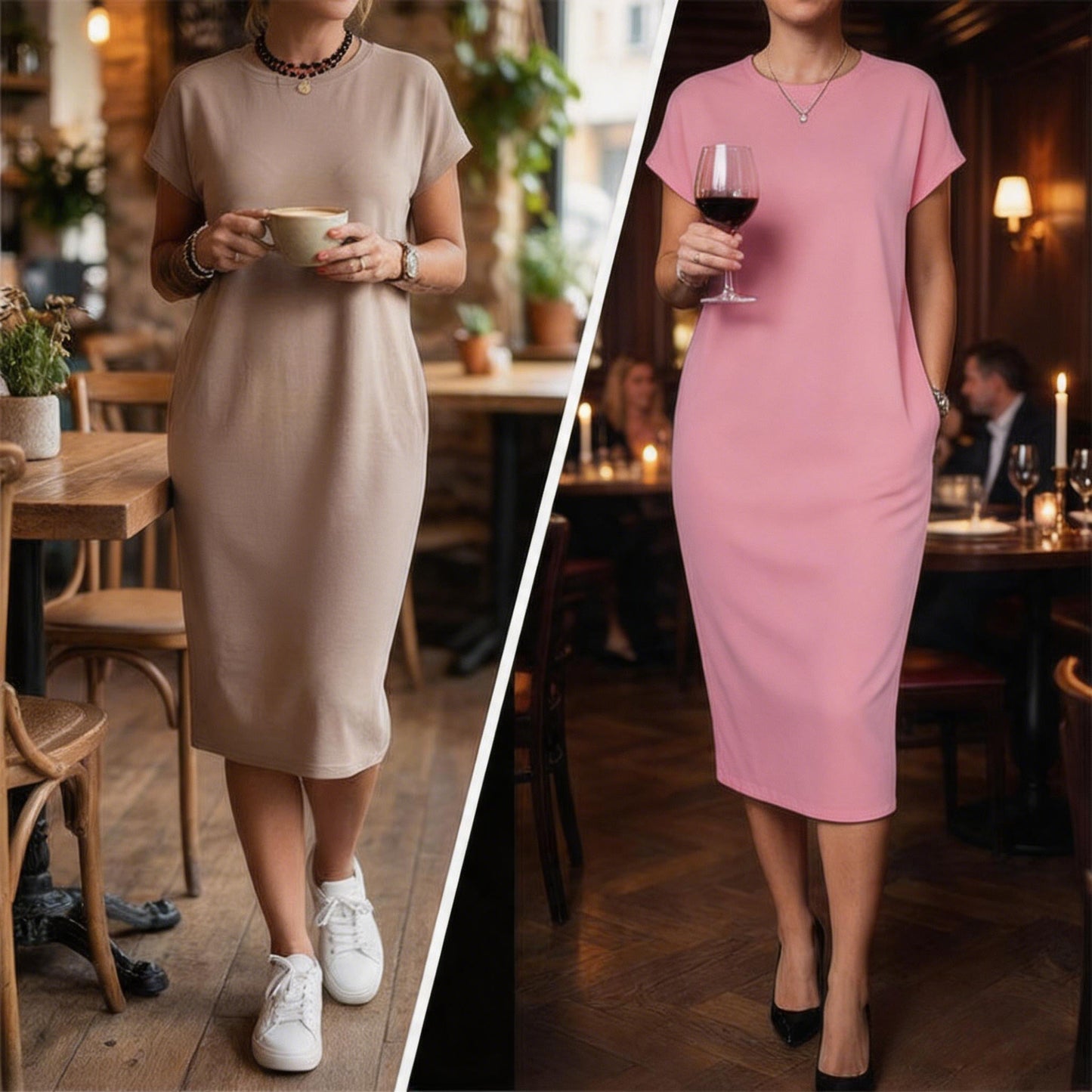 👟 Dress It Up or Down – Sandals, Sneakers, or Heels. One Midi Dress, Endless Looks. Limited Offer! 48% OFF