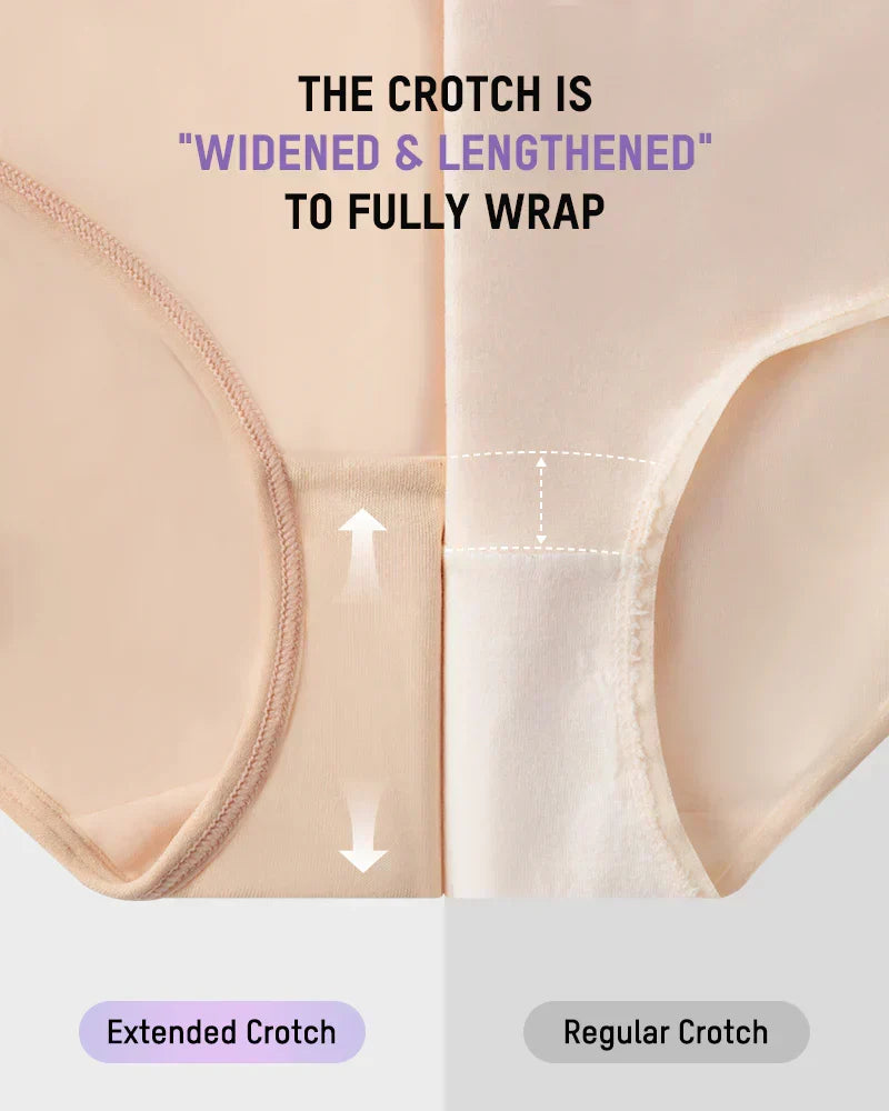 🌸 Last Day Special Price £9.99 ! 🔥Buy 1 Get 1 Free🎁Plus-Size High-Waist Cross Tummy Control Panties