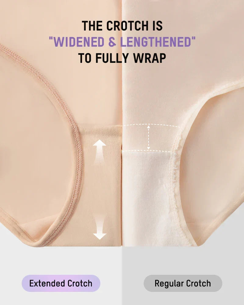 💖Hot Sale-Buy 1 Get 3 Packs💖Plus-Size High-Waist Cross Tummy Control Panties