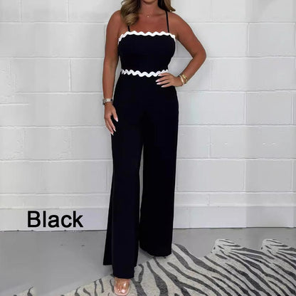 💕50% OFF! Elegant Women's Suspender Jumpsuit👗With Chest Pads