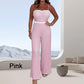 💕50% OFF! Elegant Women's Suspender Jumpsuit👗With Chest Pads