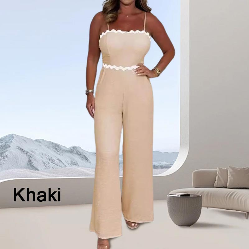 💕50% OFF! Elegant Women's Suspender Jumpsuit👗With Chest Pads
