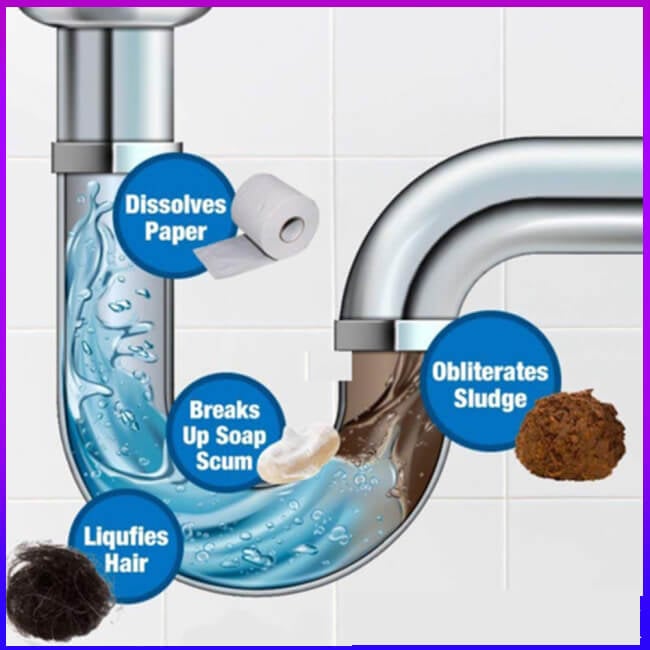 💥BUY 1 GET 1 FREE💥Powerful Sink & Drain Cleaner