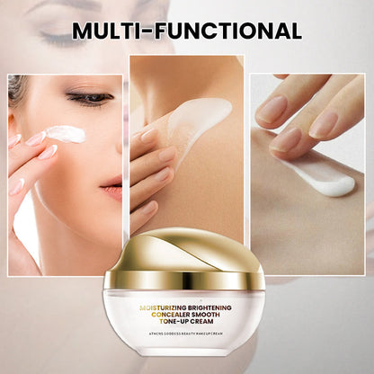¡OFERTA ESPECIAL 50% DE DESCUENTO!🔥 Crema Hidratante Iluminadora con Cobertura y Tono Uniforme