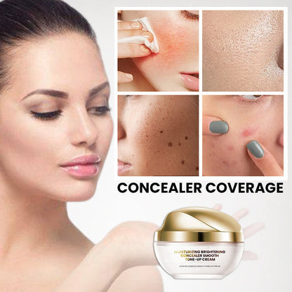 ¡OFERTA ESPECIAL 50% DE DESCUENTO!🔥 Crema Hidratante Iluminadora con Cobertura y Tono Uniforme