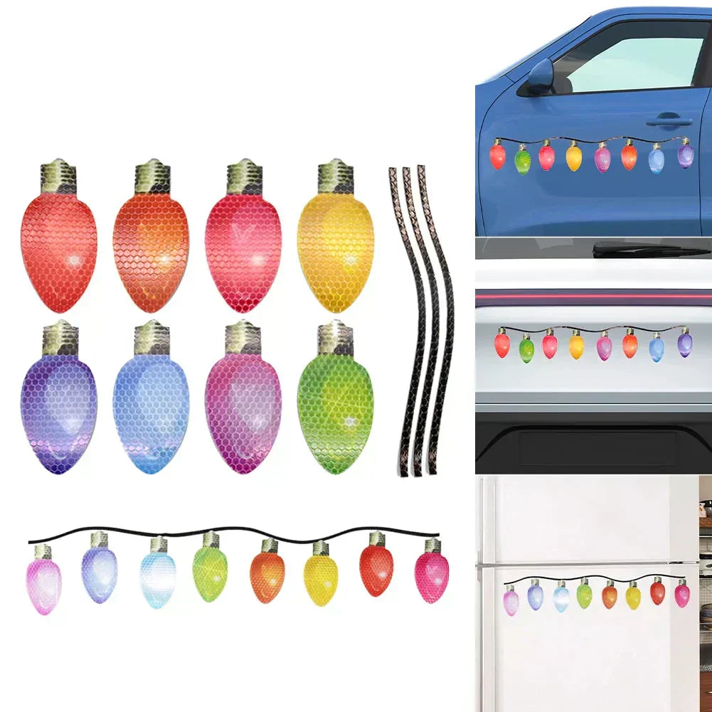 💖Limited Sale 50% OFF💖Reflective Light Bulb Magnet Decorations