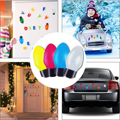 💖Limited Sale 50% OFF💖Reflective Light Bulb Magnet Decorations
