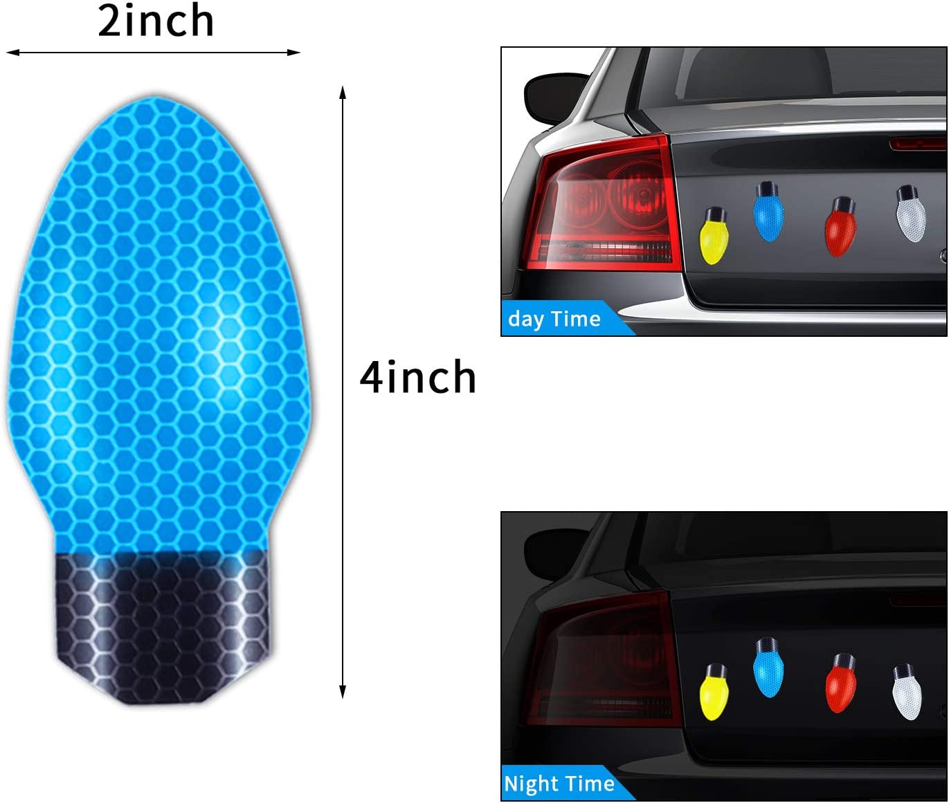 💖Limited Sale 50% OFF💖Reflective Light Bulb Magnet Decorations