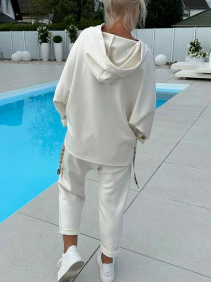 ✨ Limited time 60% off✨Women's comfytwo-piece hoodie set in plain colours