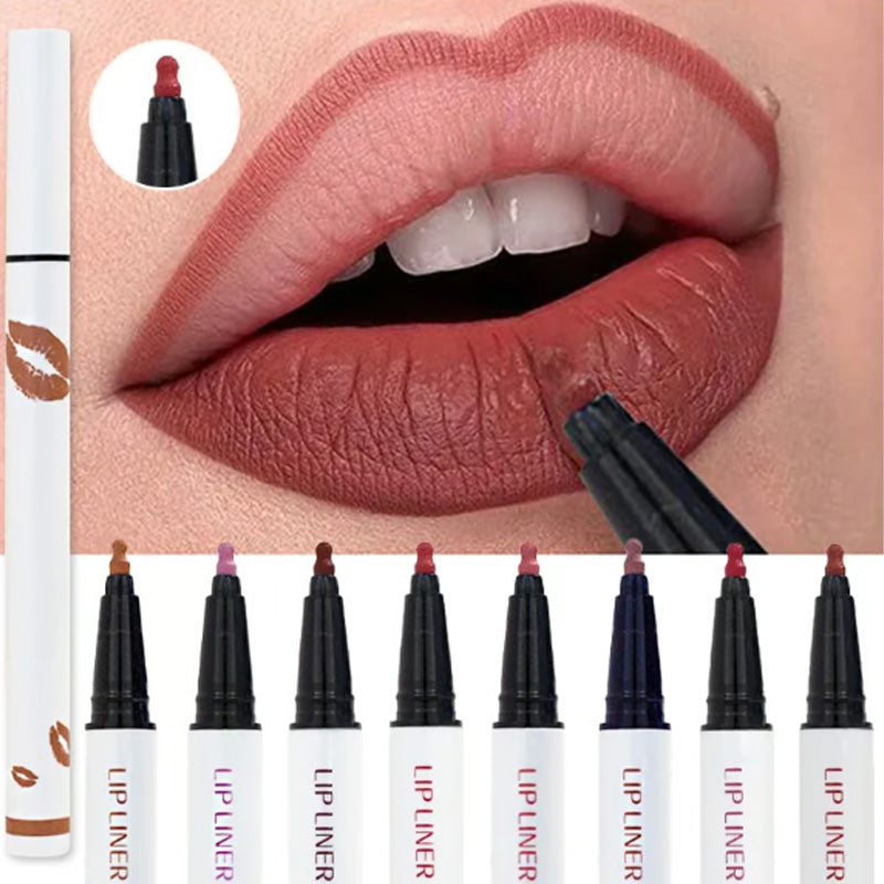 🔥 COMPRA 1 Y LLÉVATE 1 GRATIS, Cada uno por solo £4.99💋Delineador de labios mate de larga duración y resistente al agua