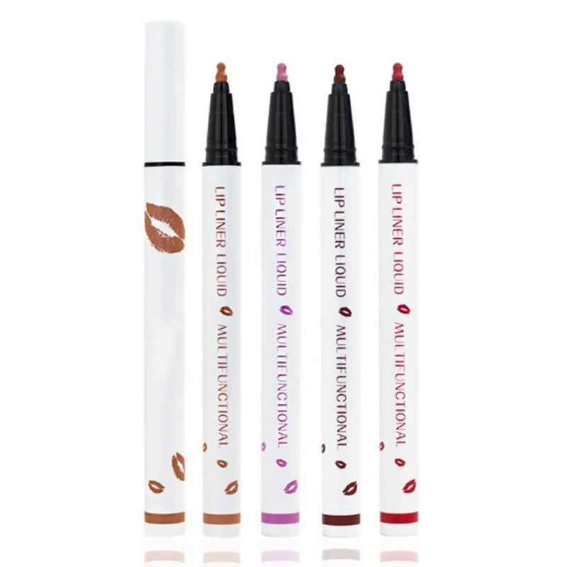 🔥 COMPRA 1 Y LLÉVATE 1 GRATIS, Cada uno por solo £4.99💋Delineador de labios mate de larga duración y resistente al agua