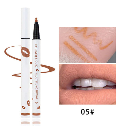 🔥 COMPRA 1 Y LLÉVATE 1 GRATIS, Cada uno por solo £4.99💋Delineador de labios mate de larga duración y resistente al agua