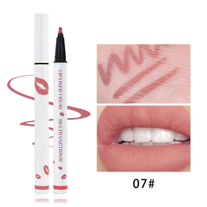 🔥 COMPRA 1 Y LLÉVATE 1 GRATIS, Cada uno por solo £4.99💋Delineador de labios mate de larga duración y resistente al agua