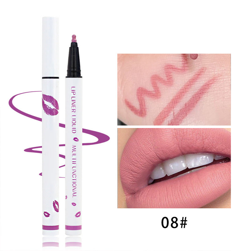 🔥 COMPRA 1 Y LLÉVATE 1 GRATIS, Cada uno por solo £4.99💋Delineador de labios mate de larga duración y resistente al agua